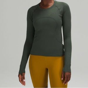 Lululemon long sleeve swiftly race length